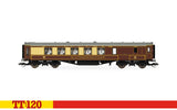 Hornby TT:120 Pullman Third Class Brake No. 162 With Lights - Era 3