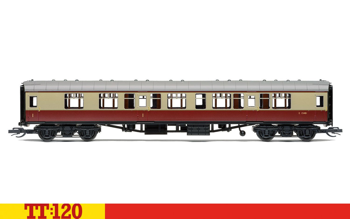 Hornby TT:120 Br Mk1 Composite Corridor E15481 - Era 4