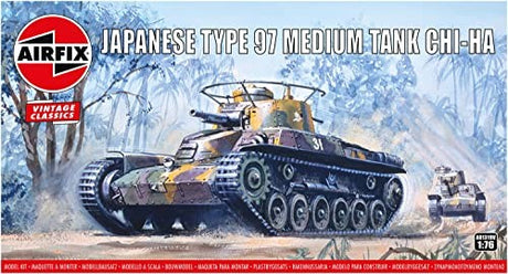 AIRFIX 1/76 JAPANESE TYPE 97 MEDIUM TANK CHI-HA