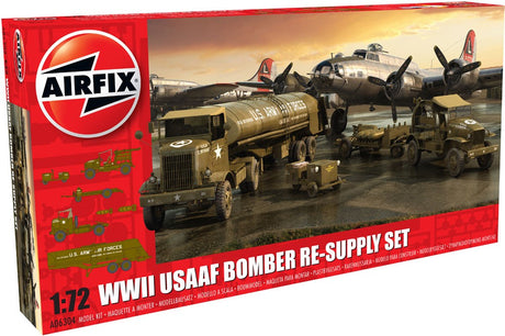 AIRFIX 1:72 WWII USAAF BOMBER RE-SUPPLY SET