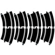 SCALEXTRIC TRACK EXTENSION PACK 6 - 8 X R3 CURVES