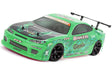 BANZAI DRIFT, BRUSHED, W/BATTERY & CHARGER GREEN BODY