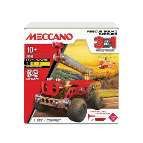 Meccano 3 Multi Model Set - Rescue Force