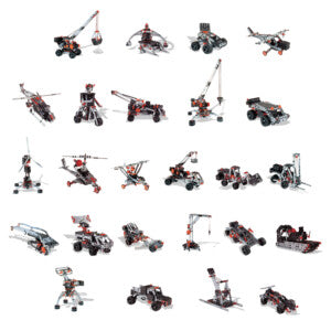 Meccano 25 in 1 Construction Set in case