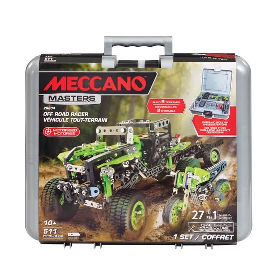 Meccano Masters 27In1 Off Road Set In Case