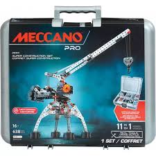 Meccano Pro Super Construction Set 11 In 1 Case