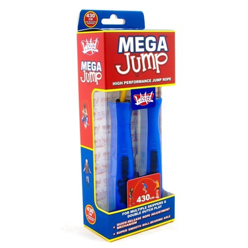 MEGA JUMP DOUBLE 430CM AST