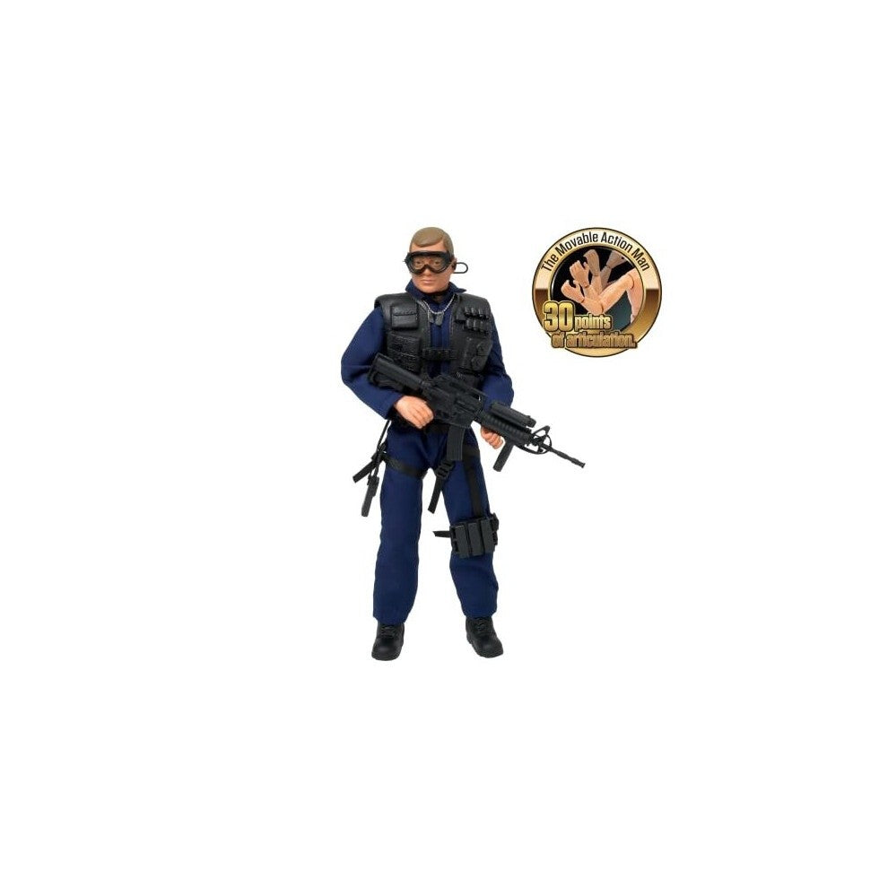 Action Man Night Ops 12 Figure with Accessories 30 Points of Articulation 4th Generation Special Edition AM738