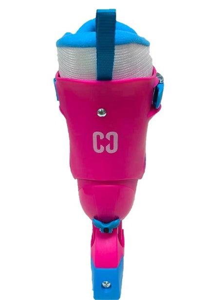CORE KIDS RETRO ADJUSTABLE INLINE SKATE - PINK/BLUE UK 6-9