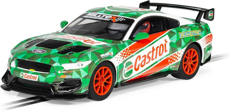 Scalextric Ford Mustang GT4 Castrol Drift car
