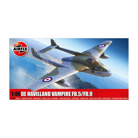 Airfix 1/48 De Havilland Vampire Fb.5/fb.9.