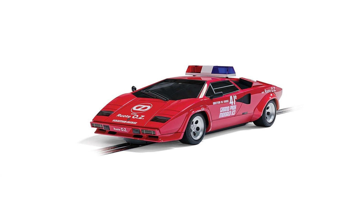 SCALEXTRIC LAMBORGHINI COUNTACH - 1983 MONACO GP SAFETY CAR