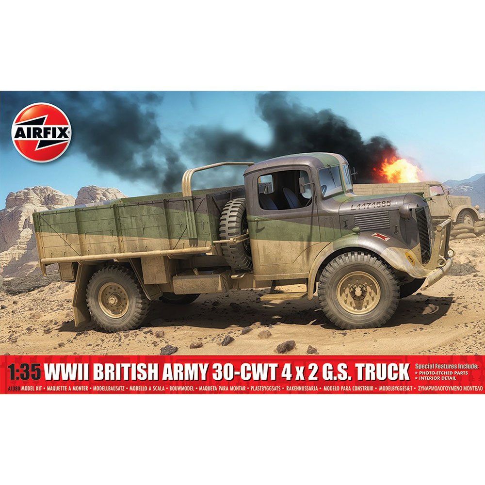 Airfix 1/35 WWII British Army 30-cwt 4x2 GS Truck