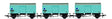 Hornby 12t Fish Van Three Pack BR