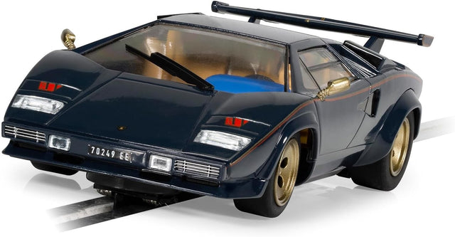 SCALEX LAMBORGHINI COUNTACH - WALTER WOLF - BLUE AND GOLD