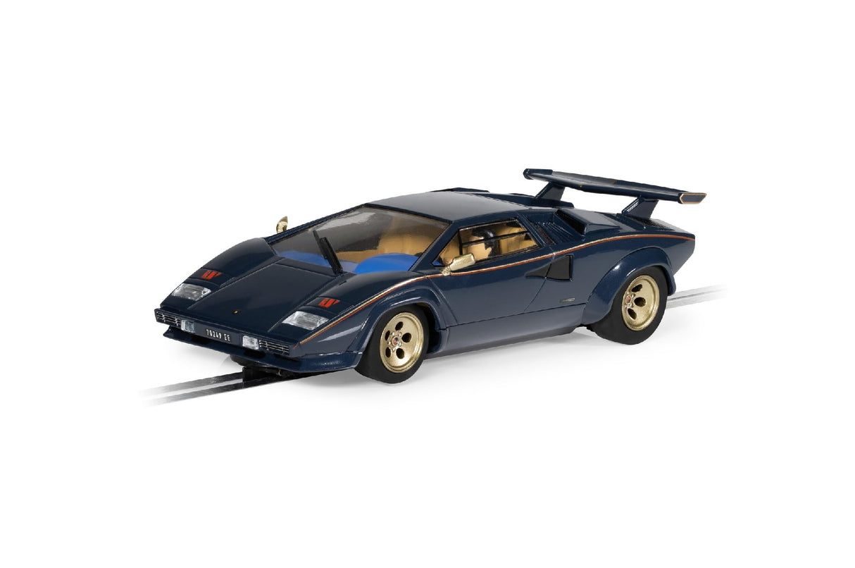 SCALEX LAMBORGHINI COUNTACH - WALTER WOLF - BLUE AND GOLD