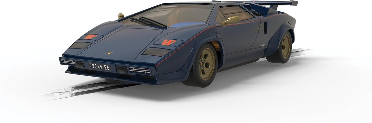 SCALEX LAMBORGHINI COUNTACH - WALTER WOLF - BLUE AND GOLD