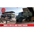AIRFIX WWII 3-TON 4X4 GENERAL SERVICE & TROOP TRUCKS