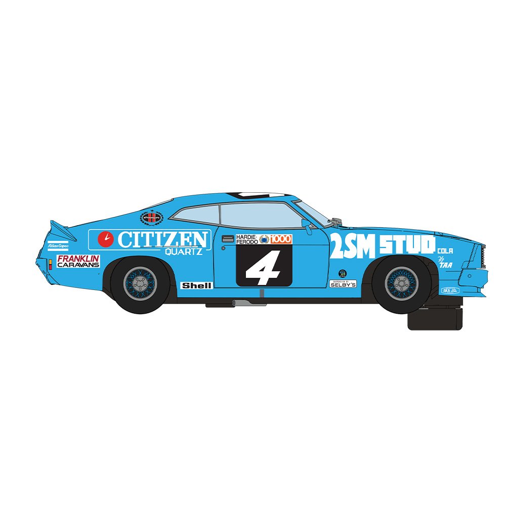 Scalextric - 1977 FORD FALCON BATHURST 18TH PLACE - JACK BRABHAM - GEOFF BRABHAM