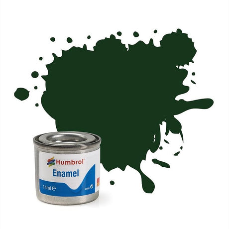 Humbrol 195 Dark Green Satin