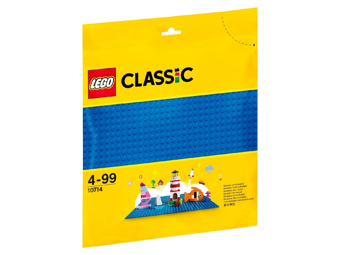 LEGO CLASSIC BLUE BASEPLATE 10714 AGE: 4+