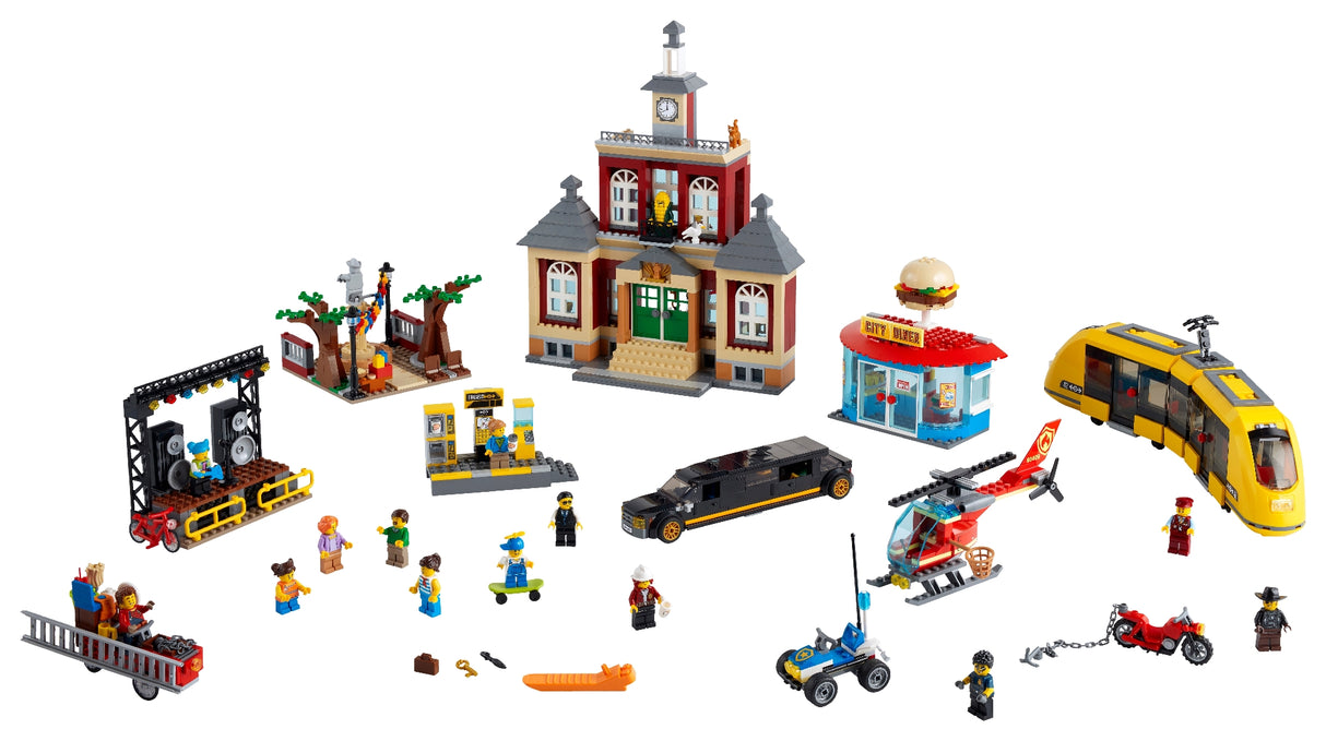 LEGO CITY MAIN SQUARE 60271 AGE: 6+