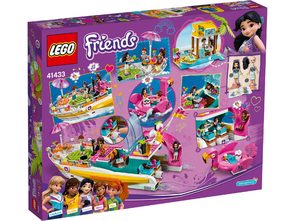 LEGO FRIENDS PARTY BOAT 41433 AGE: 7+