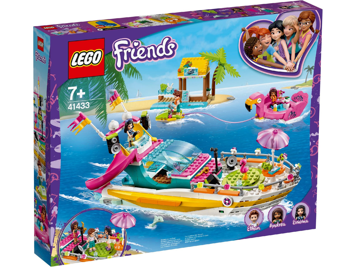 LEGO FRIENDS PARTY BOAT 41433 AGE: 7+