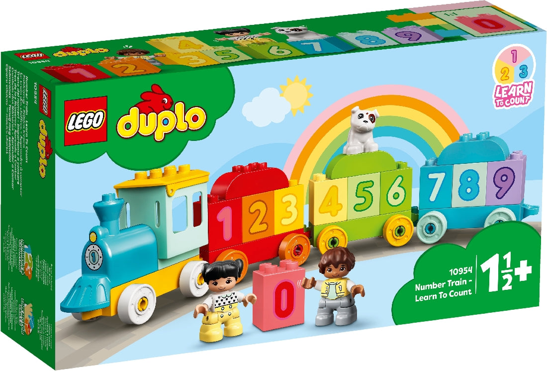 LEGO DUPLO NUMBER TRAIN - LEARN TO COUNT 10954 AGE: 1 1/2+