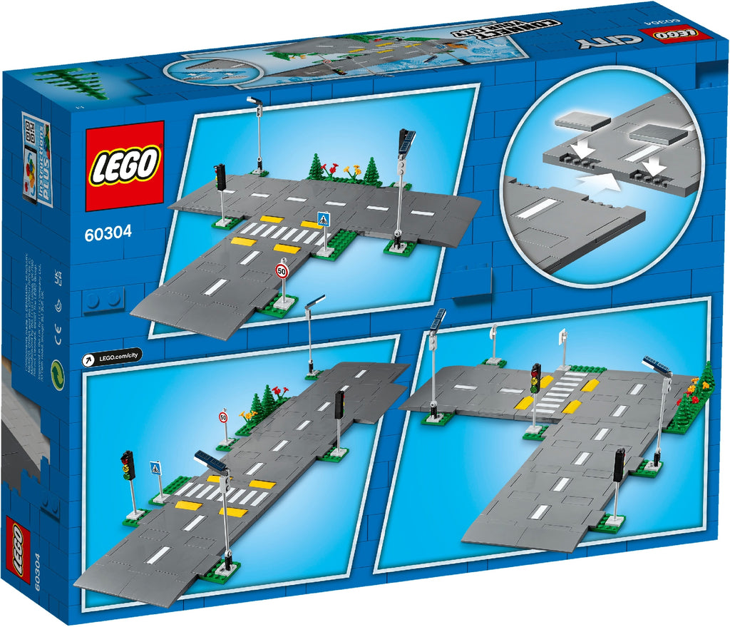 LEGO CITY ROAD PLATES 60304 AGE: 5+