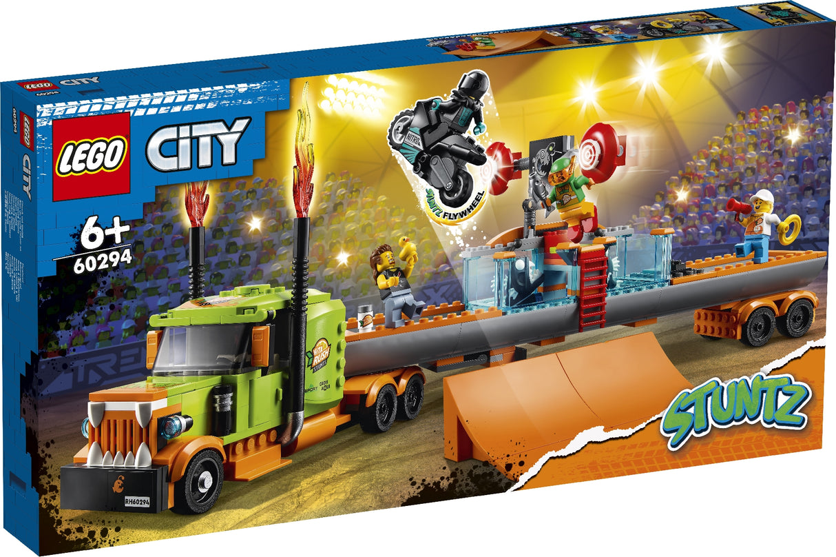LEGO CITY STUNT SHOW TRUCK 60294 AGE: 6+