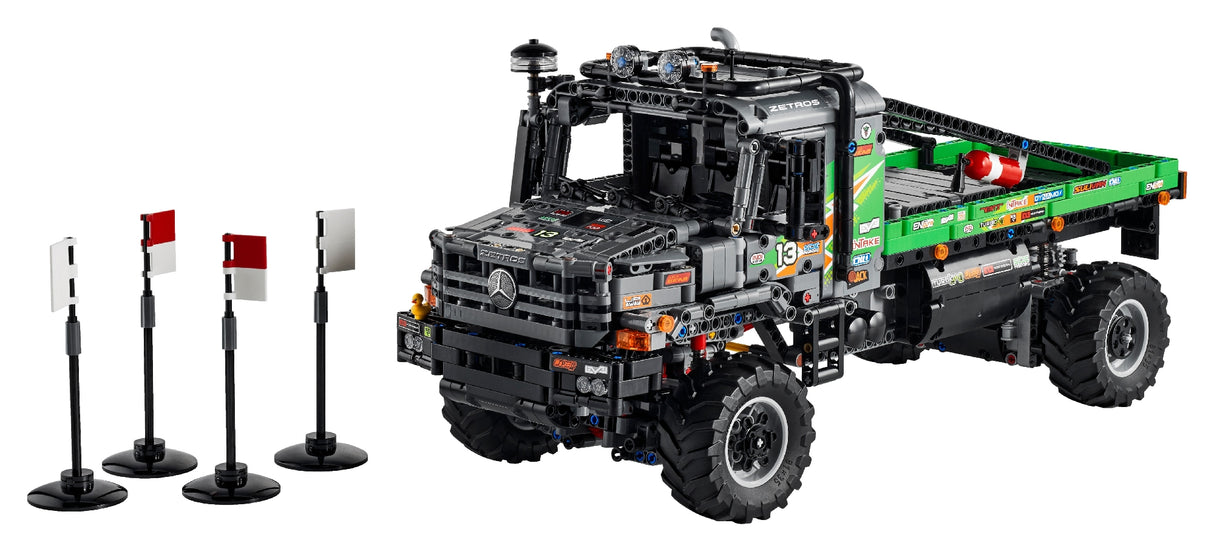 LEGO TECHNIC APP-CONTROLLED 4X4 MERCEDES-BENZ ZETROS TRIAL TRUCK 42129 AGE: 12+