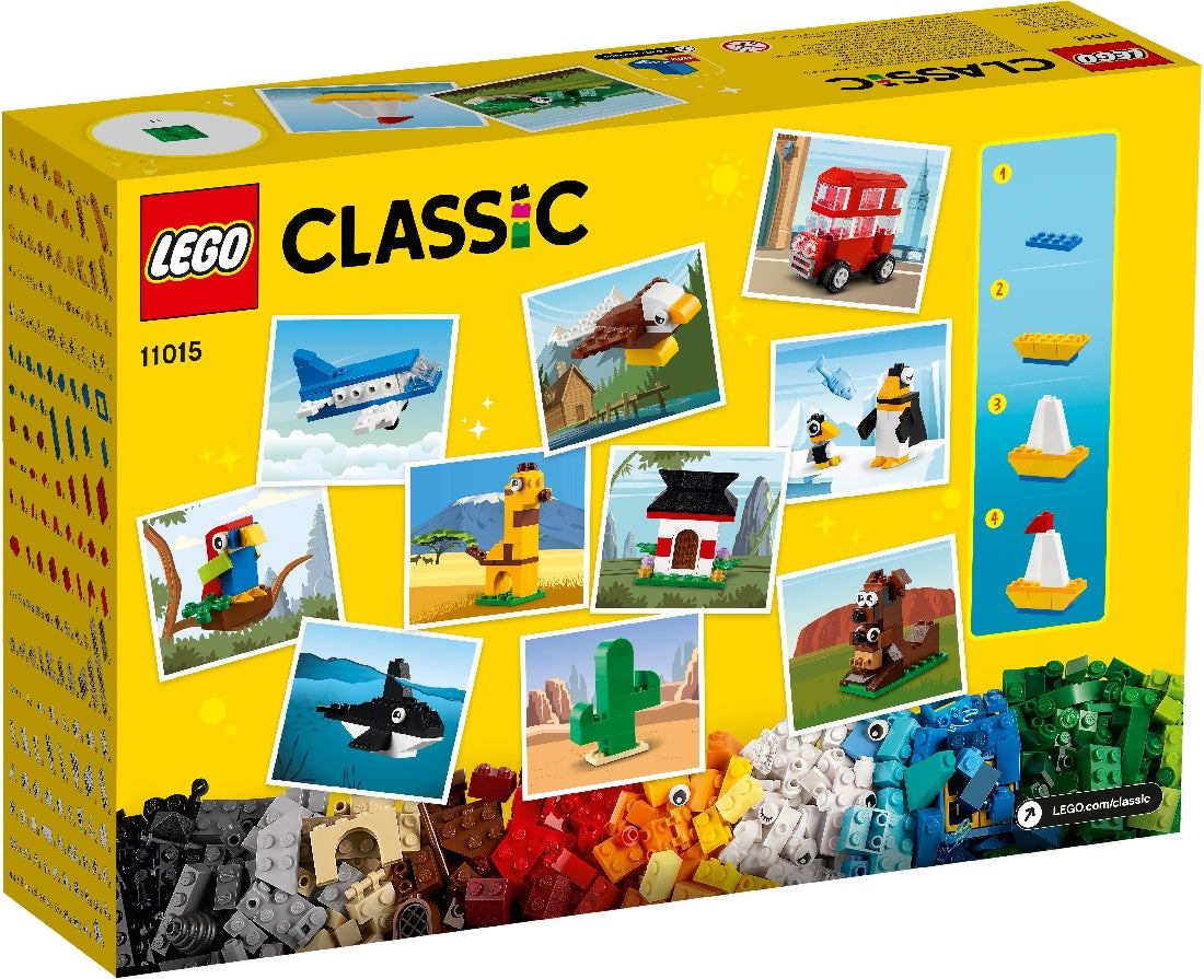 LEGO CLASSIC AROUND THE WORLD 11015 AGE: 4+