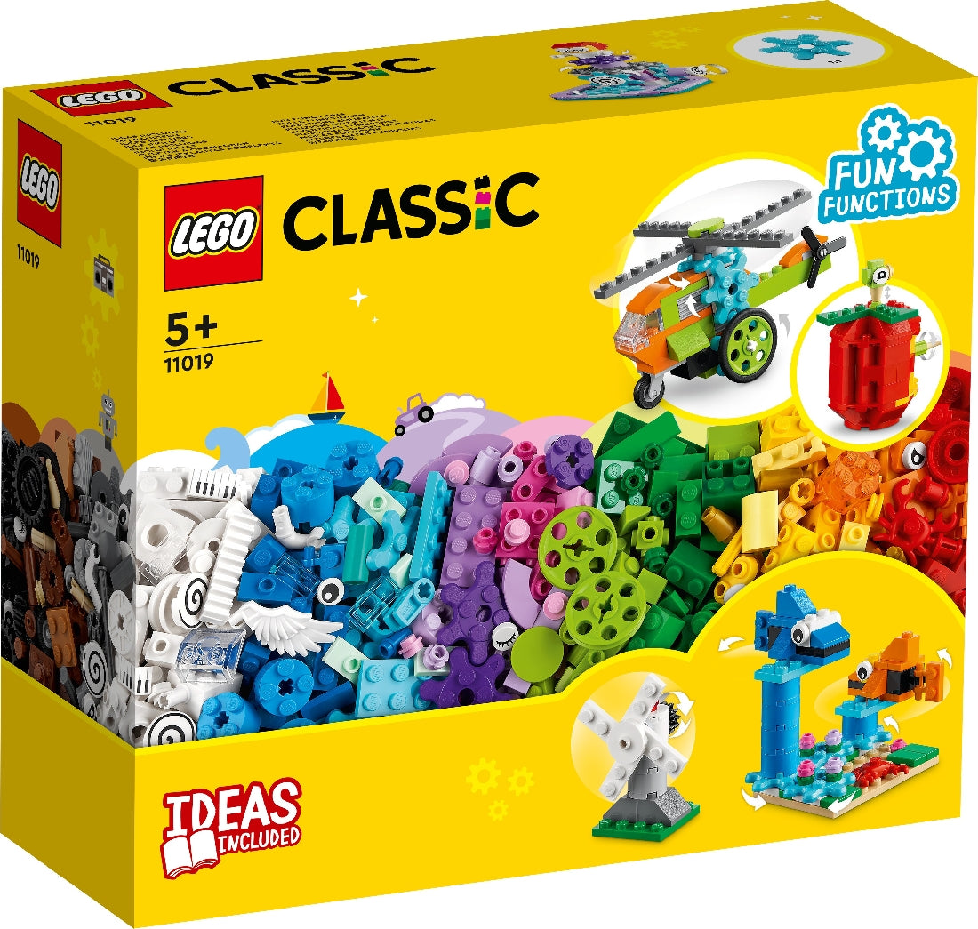 LEGO CLASSIC BRICKS AND FUNCTIONS 11019 AGE: 5+