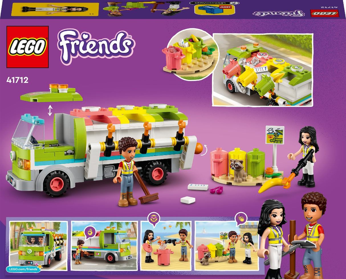 LEGO FRIENDS RECYCLING TRUCK 41712 AGE: 6+
