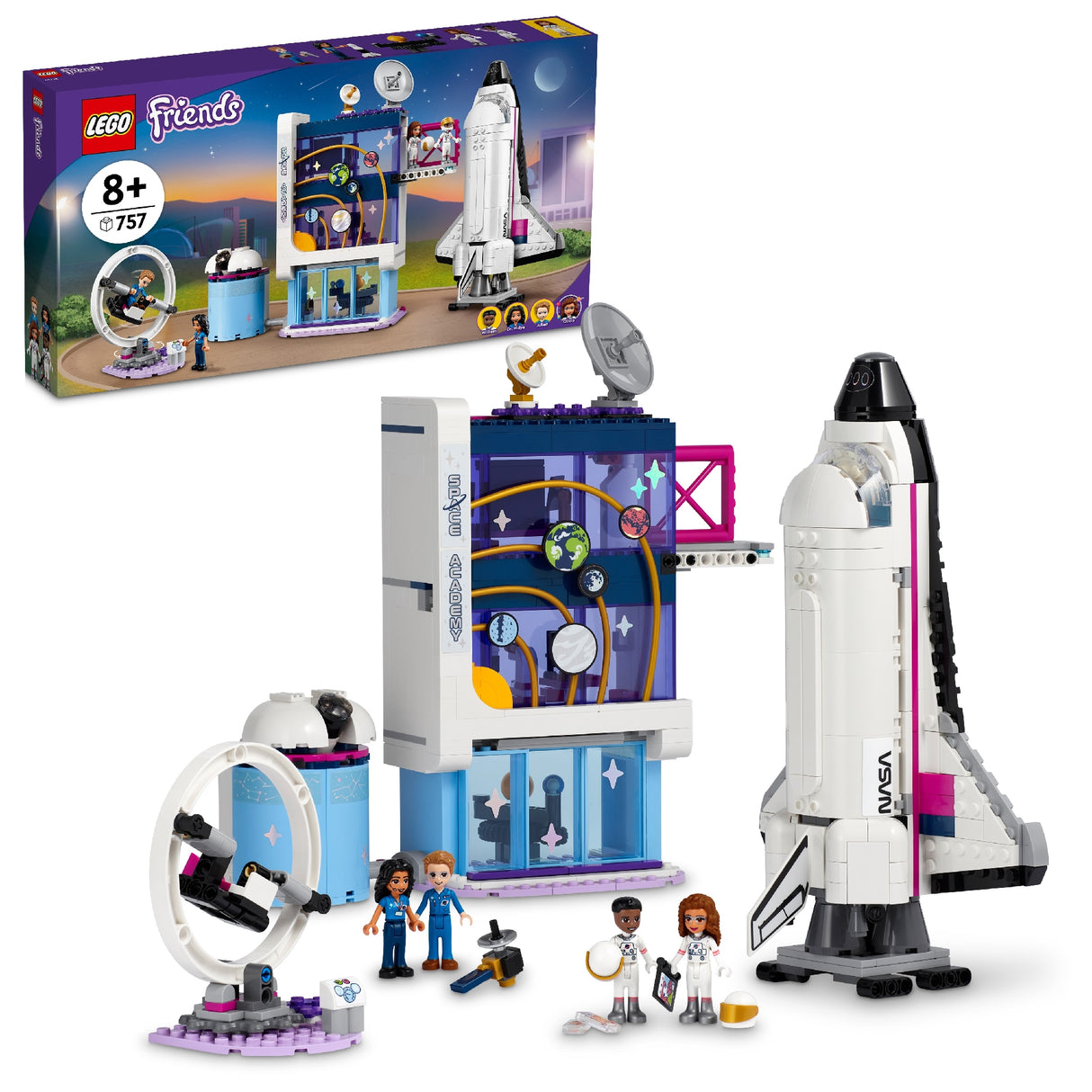 LEGO FRIENDS OLIVIA'S SPACE ACADEMY 41713 AGE: 8+