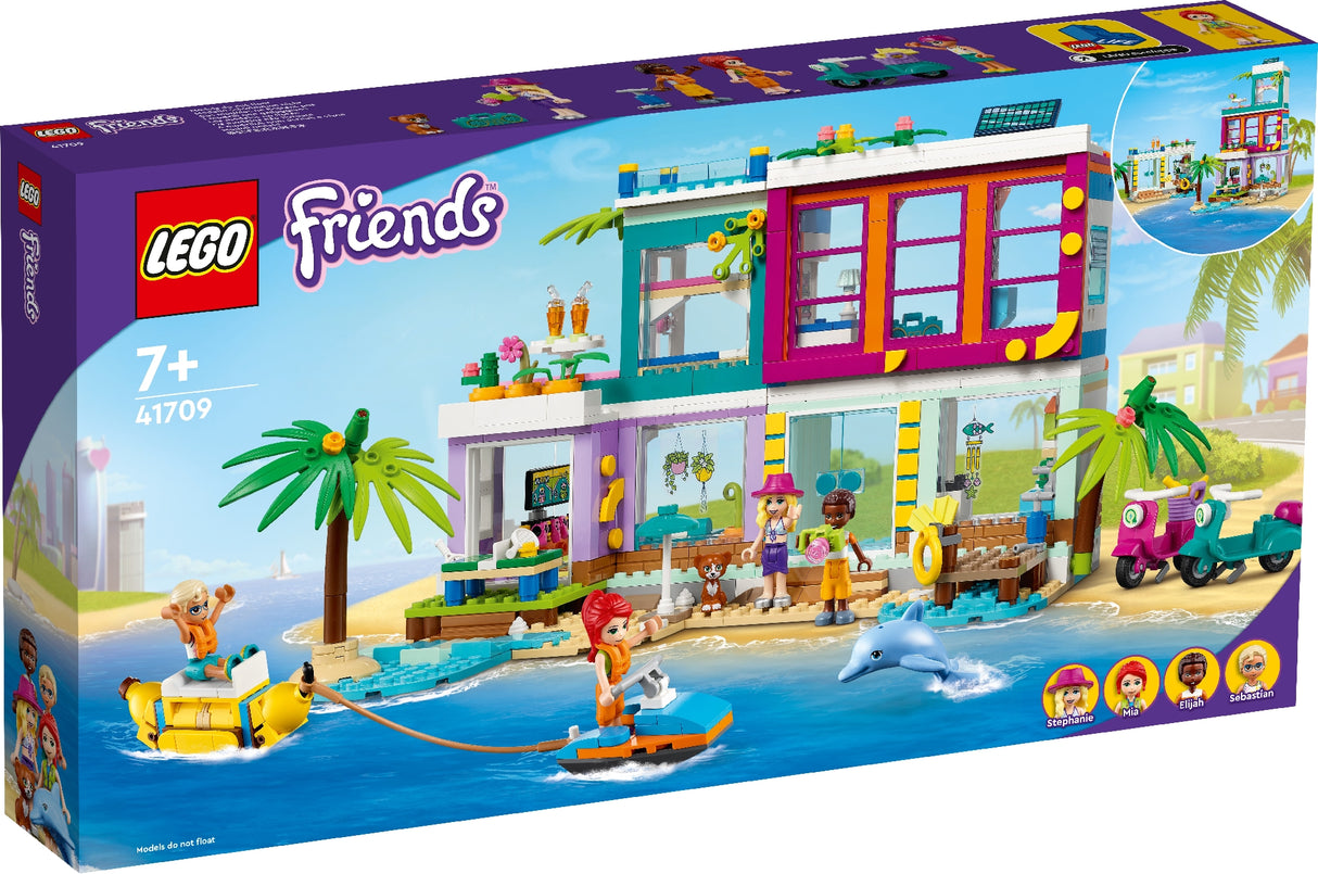 LEGO FRIENDS VACATION BEACH HOUSE 41709 AGE: 7+