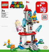 LEGO SUPER MARIO CAT PEACH SUIT AND FROZEN TOWER EXPANSION SET 71407 AGE: 7+