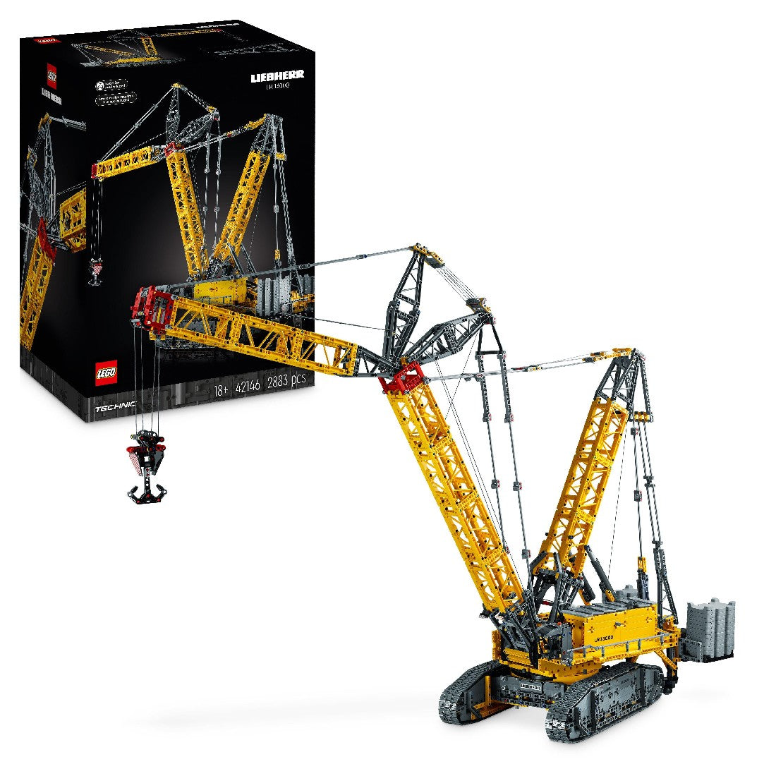 LEGO TECHNIC LIEBHERR CRAWLER CRANE LR 13000 42146 AGE: 18+