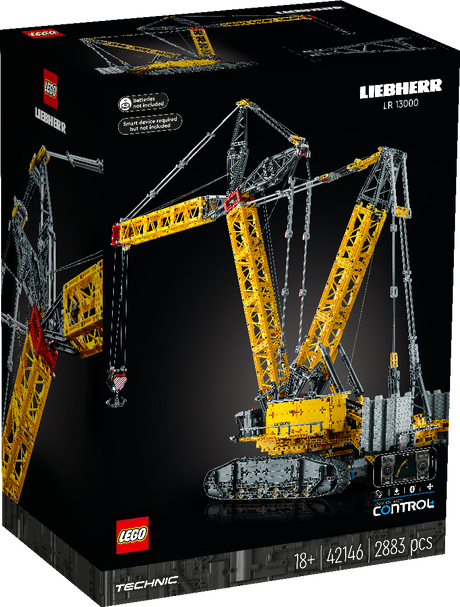 LEGO TECHNIC LIEBHERR CRAWLER CRANE LR 13000 42146 AGE: 18+