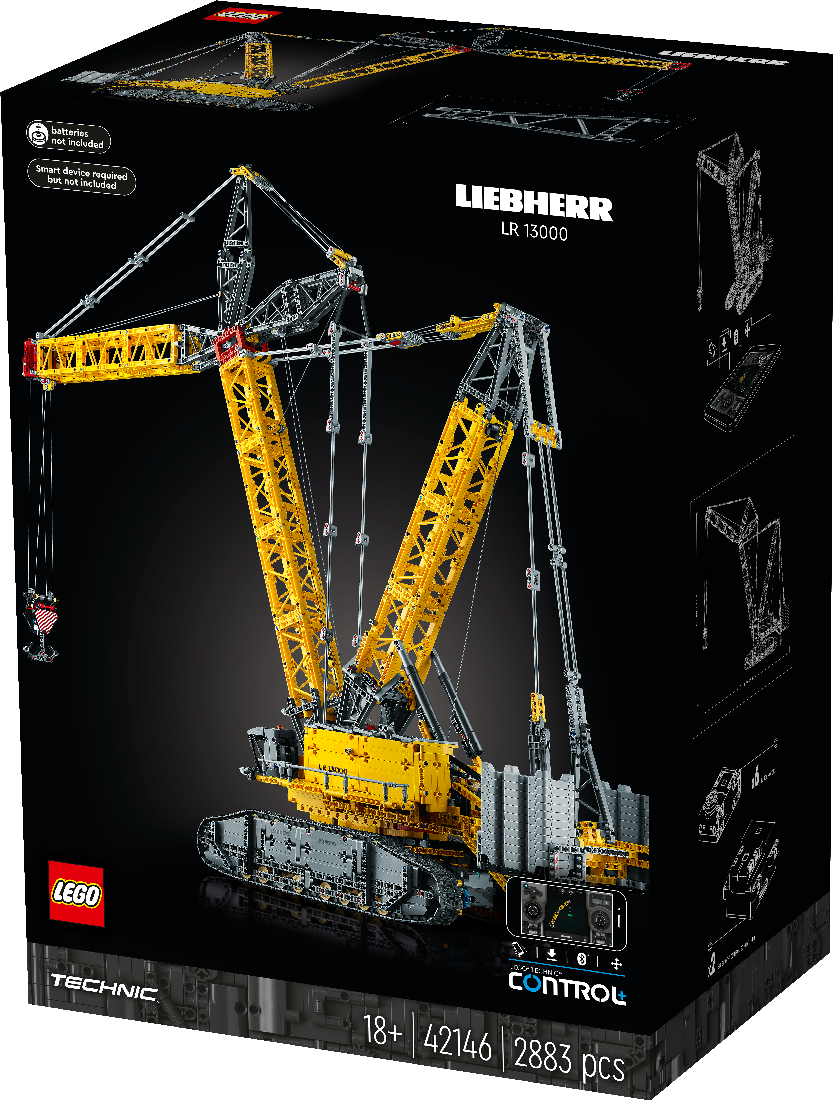 LEGO TECHNIC LIEBHERR CRAWLER CRANE LR 13000 42146 AGE: 18+