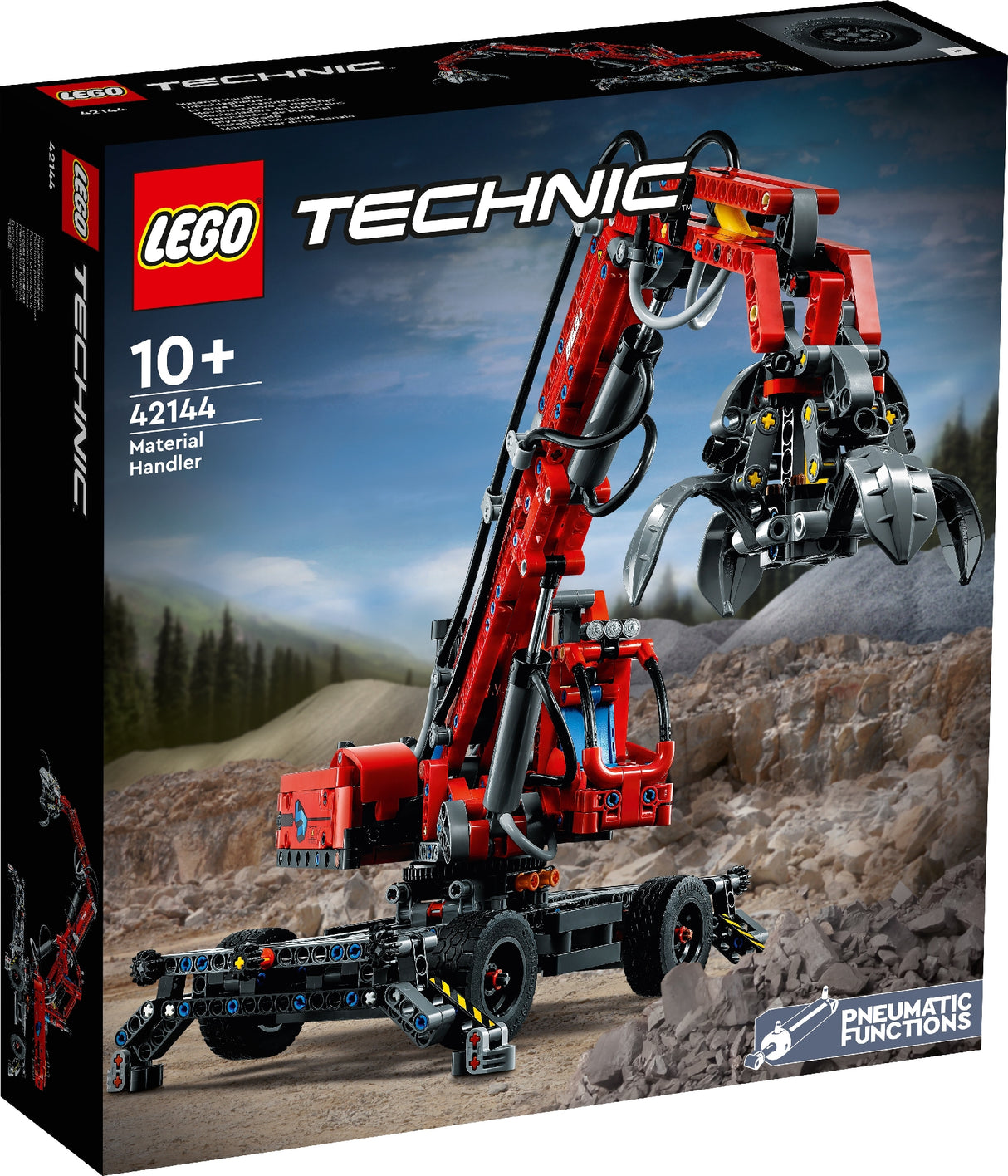 LEGO TECHNIC MATERIAL HANDLER 42144 AGE: +