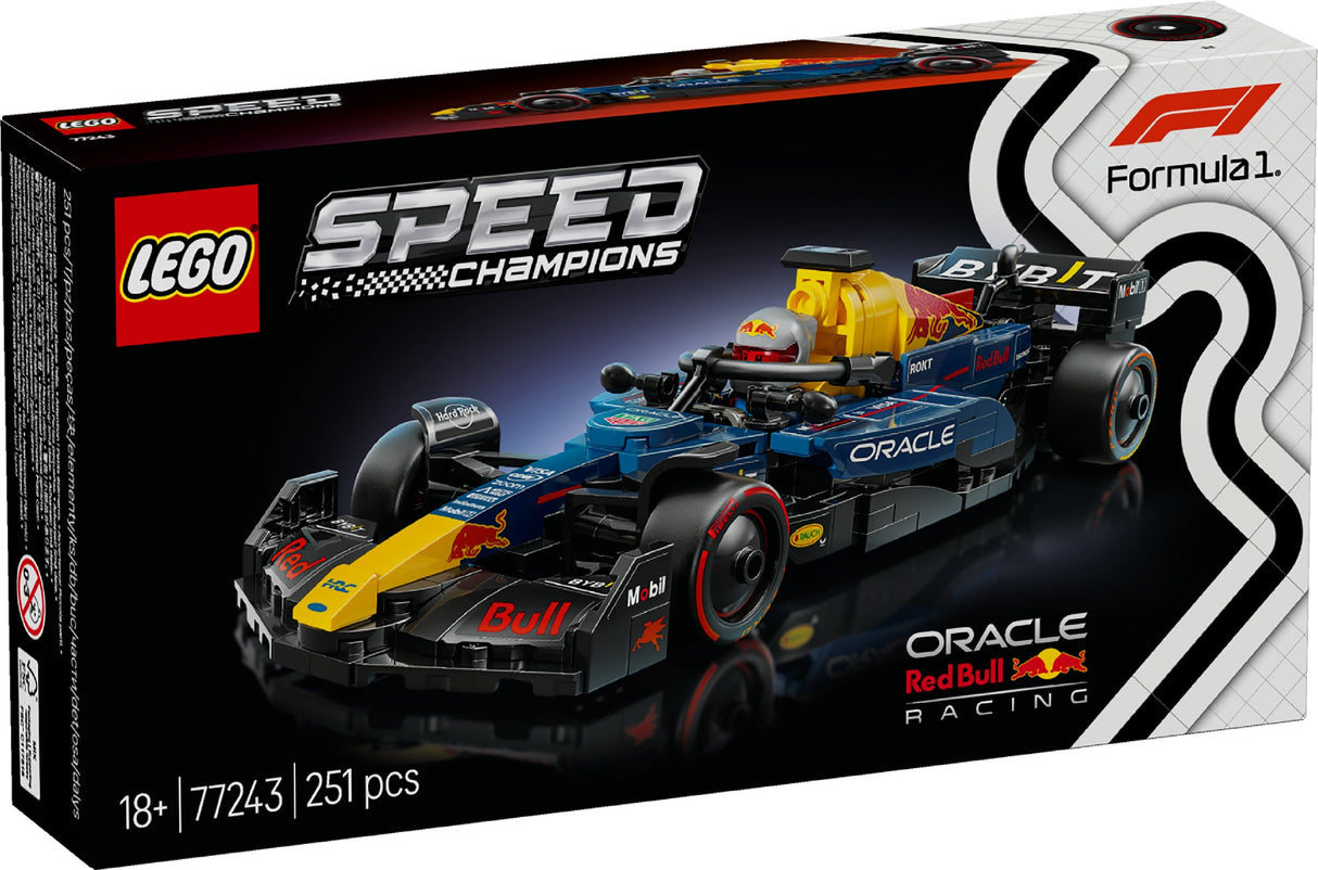 LEGO SPEED CHAMPIONS ORACLE RED BULL RACING RB20 F1 RACE CAR 77243 AGE: 10+