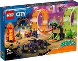 LEGO CITY DOUBLE LOOP STUNT ARENA 60339 AGE: 7+