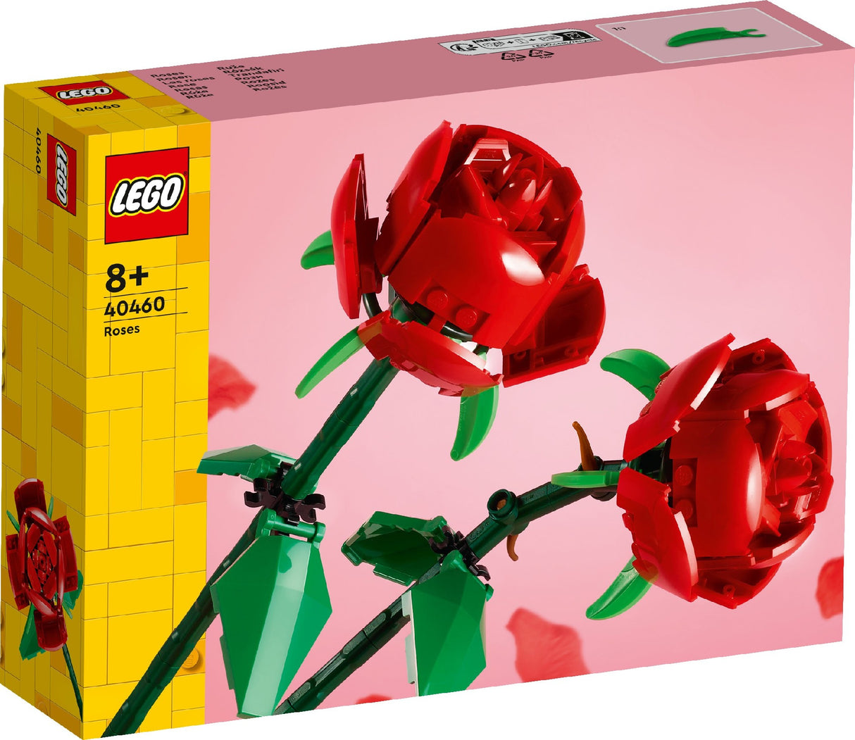 LEGO ROSES 40460 AGE: 8+