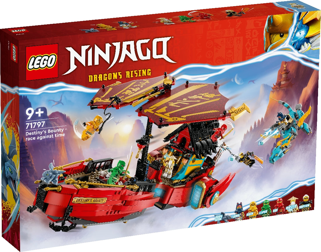 LEGO NINJAGO DESTINY'S BOUNTY - RACE AGAINST TIME 71797 AGE: 9+