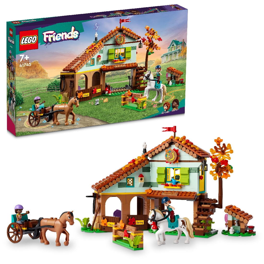 LEGO FRIENDS AUTUMN’S HORSE STABLE 41745 AGE: 7+