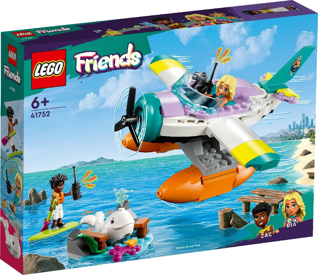 LEGO FRIENDS SEA RESCUE PLANE 41752 AGE: 6+