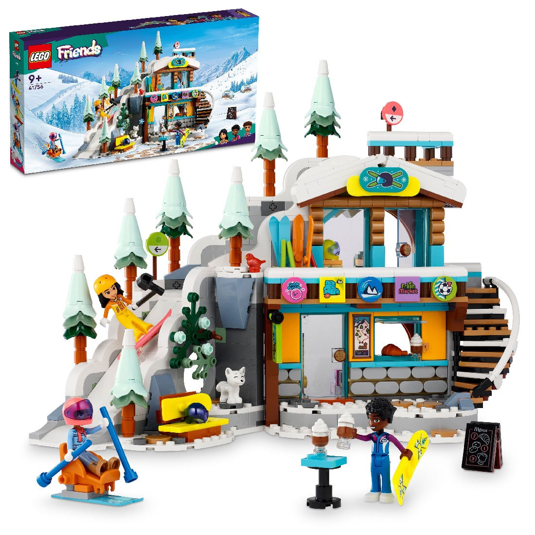 LEGO FRIENDS HOLIDAY SKI SLOPE AND CAFE 41756 AGE: 9+