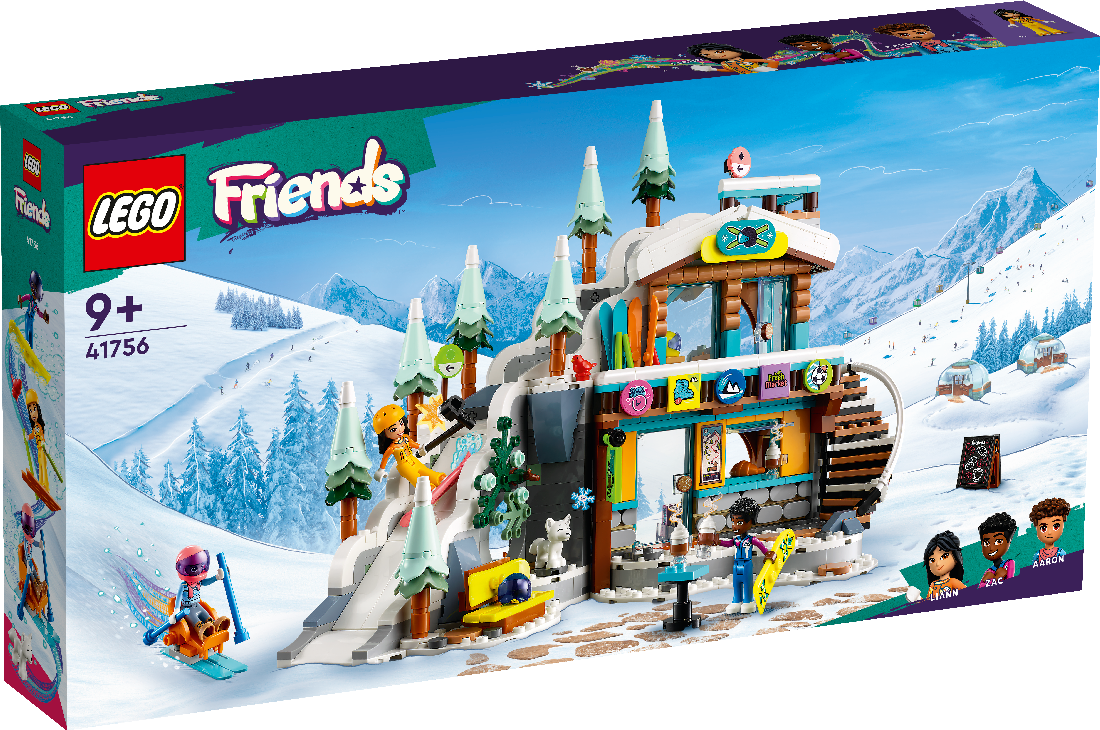 LEGO FRIENDS HOLIDAY SKI SLOPE AND CAFE 41756 AGE: 9+